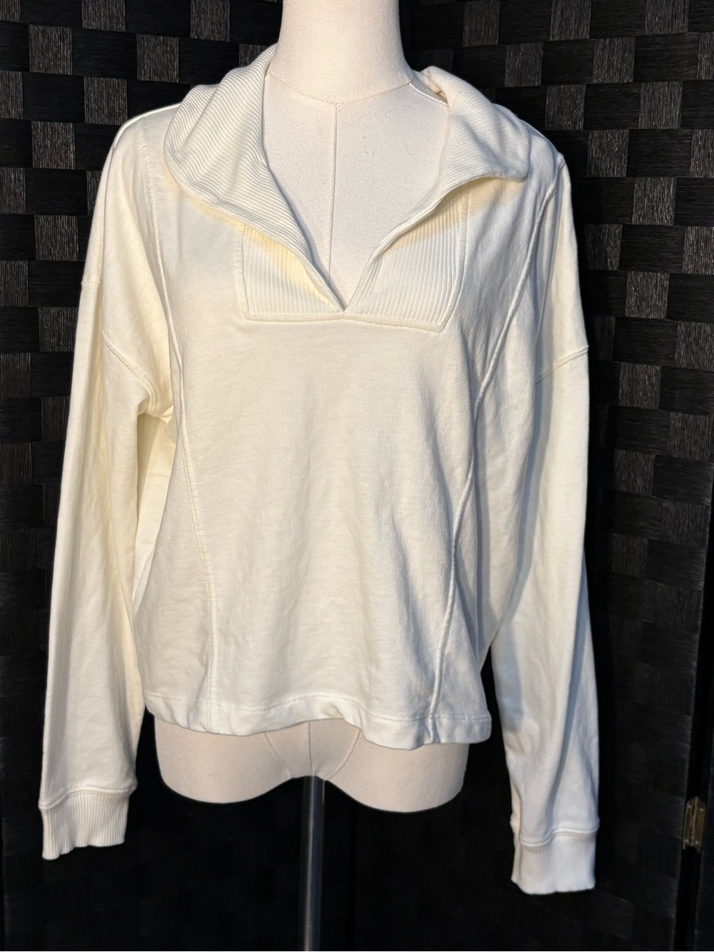 C&C California Johnny-collar sweatshirt / pullover